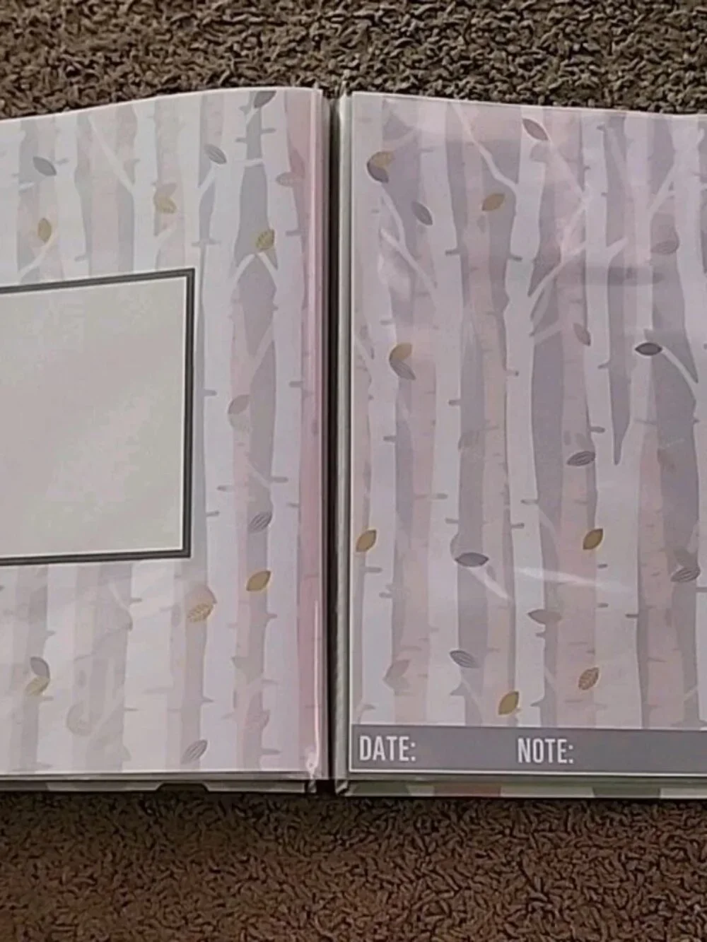 New Seasons By Linda Lu Little One Baby Instant Scrapbook Album